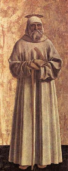 Piero della Francesca Polyptych of the Misericordia: St Benedict